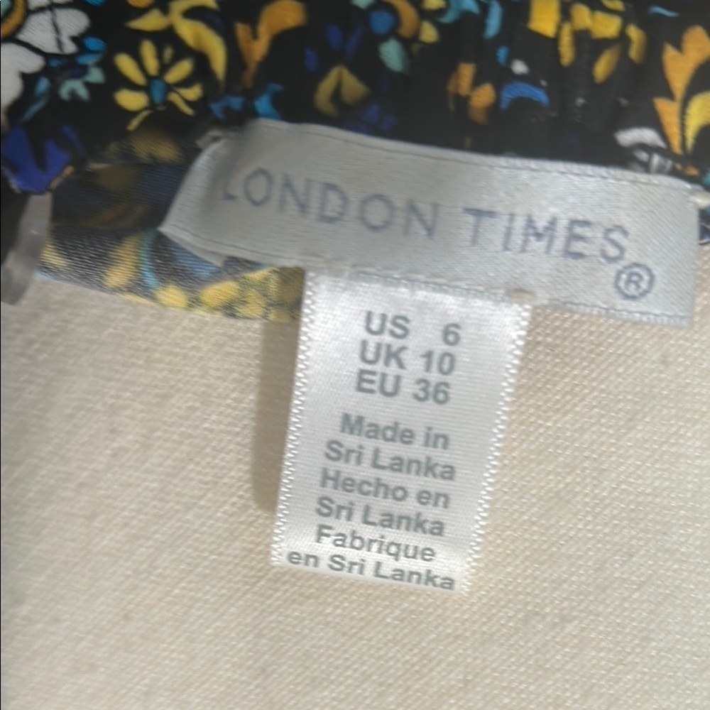 London Times Black Sequin Halter Midi Dress  JT - Picture 2 of 4